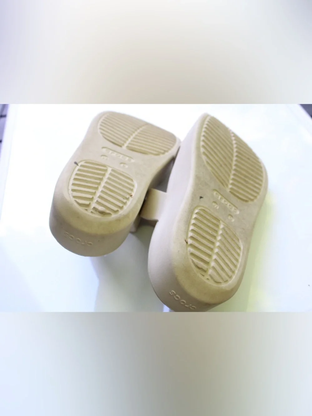 Crocs platform sandals